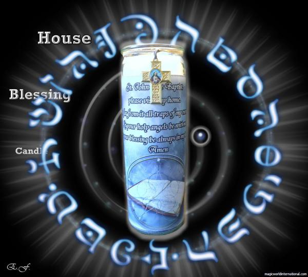 House Blessing Candle